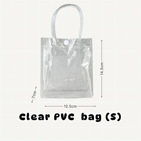 PVC Transparent Goodie Bag cute clear gift bag for birthday party event