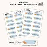 [ Iron on ] Name label