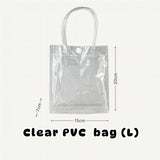 PVC Transparent Goodie Bag cute clear gift bag for birthday party event