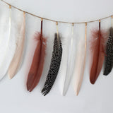 Feather Garland Bohemian Theme Decoration