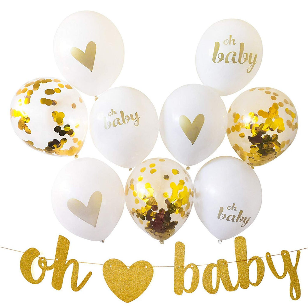 Oh Baby Balloon Banner Set