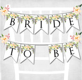 Botanical Bride To Be Banner