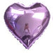 Heart Shape Foil Balloon 18 inch / 10 inch