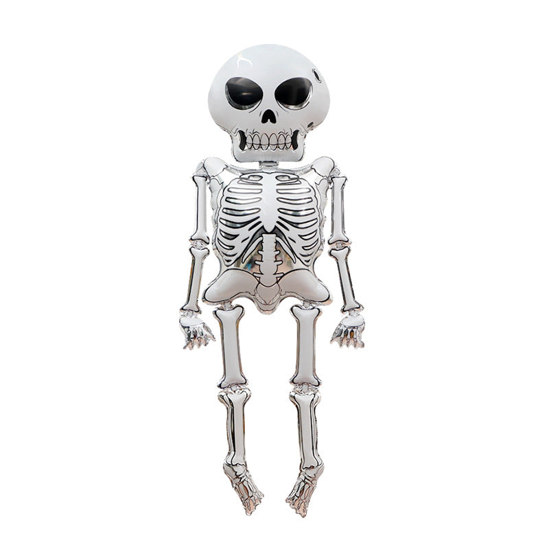 Halloween 3D Skeleton Foil Balloon