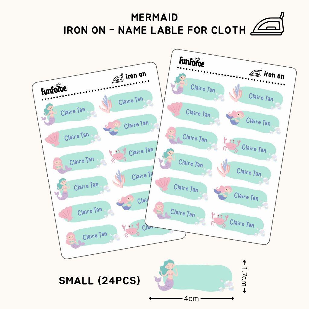 [ Iron on ] Name label