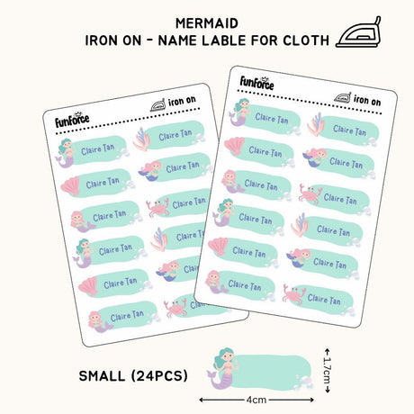 [ Iron on ] Name label
