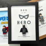 [Dark Knight] Father's Day Minifigure Photo Frame