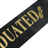 Graduation Sash (Black/Blue/White/Rose Gold)