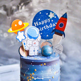 Space Theme Cake Topper