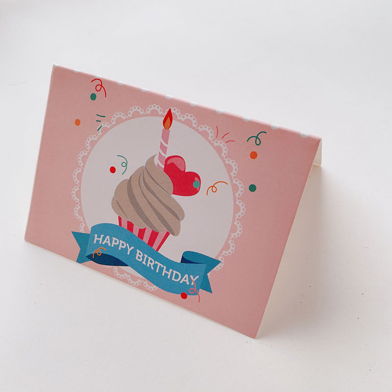 Mini Happy Birthday Design Greeting Gift Card