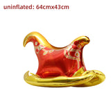 Christmas 3D Reindeer Sleigh Foil Balloon