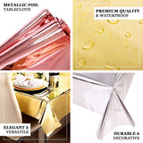 Glossy Shiny Disposable Table Cloth