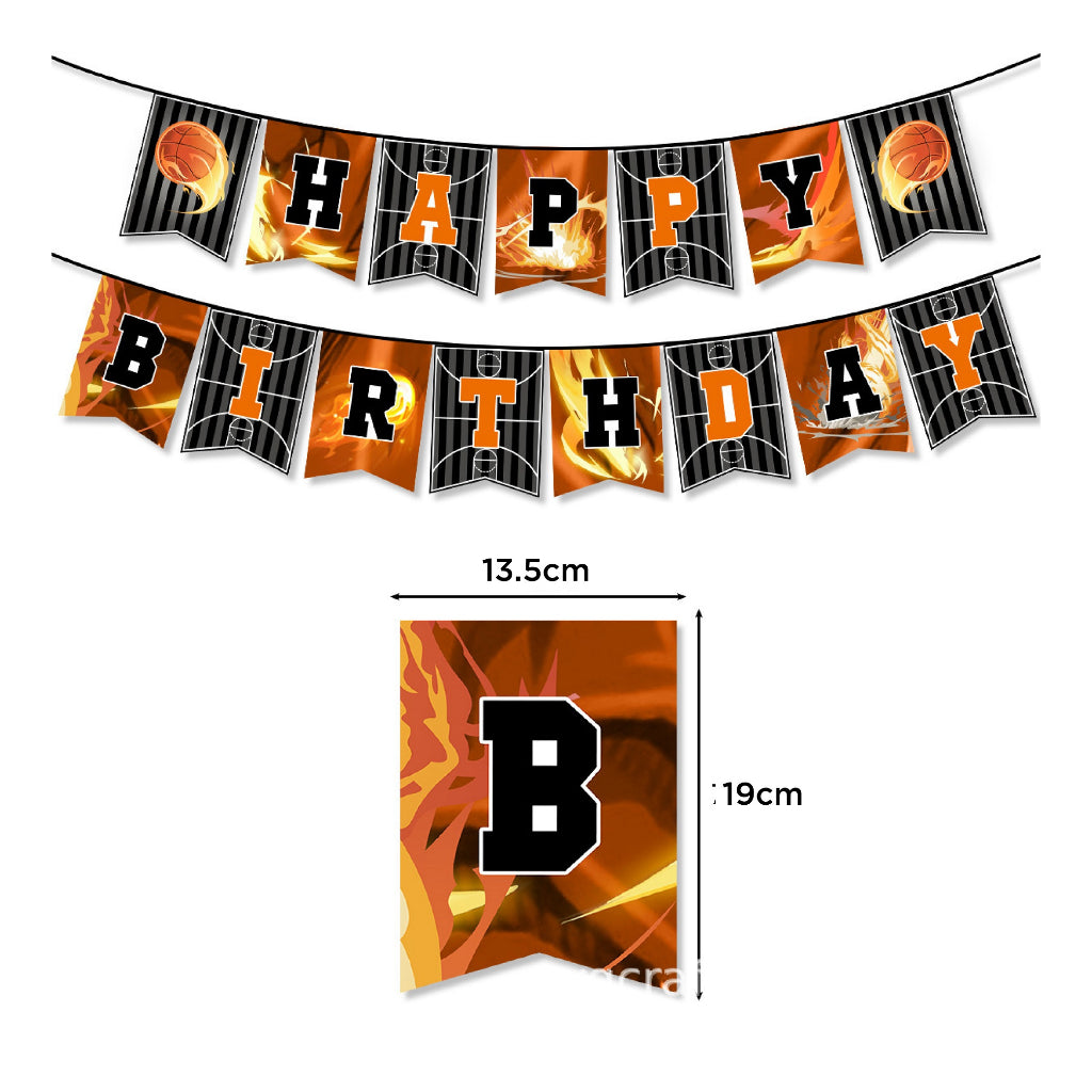 Basketball Balloon Birthday Set 2