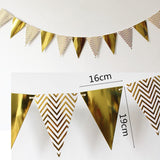 [SG Instock] Decorative Happy Birthday Banner Garland Triangle Flag Bunting for Party Decoration