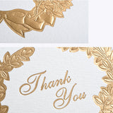Hot Stamping Thank You Greeting Gift Cards