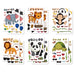 6pcs set DIY Sticker for kids