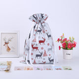 Christmas Gift Drawstring Packaging Bag Goodie