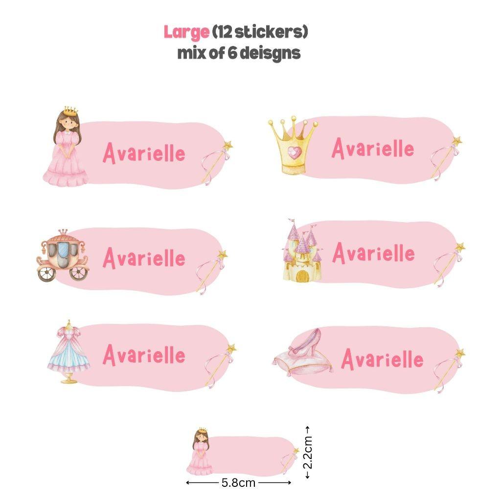 [ Sticker ] Personalised Waterproof Name Sticker Set