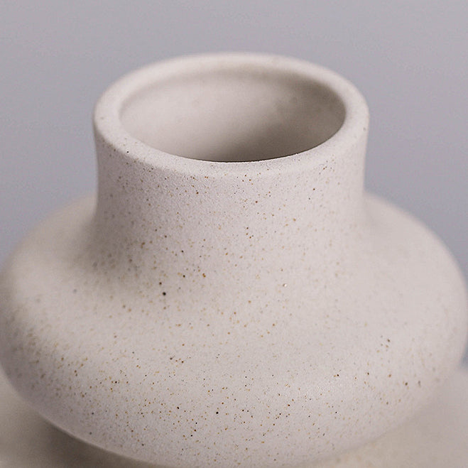 Nordic Spiral Ceramic Vase