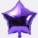 Star Shape Foil Balloon 18 inch / 10 inch