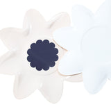 Daisy Flower Shaped Disposable Paper Plate (8pcs)