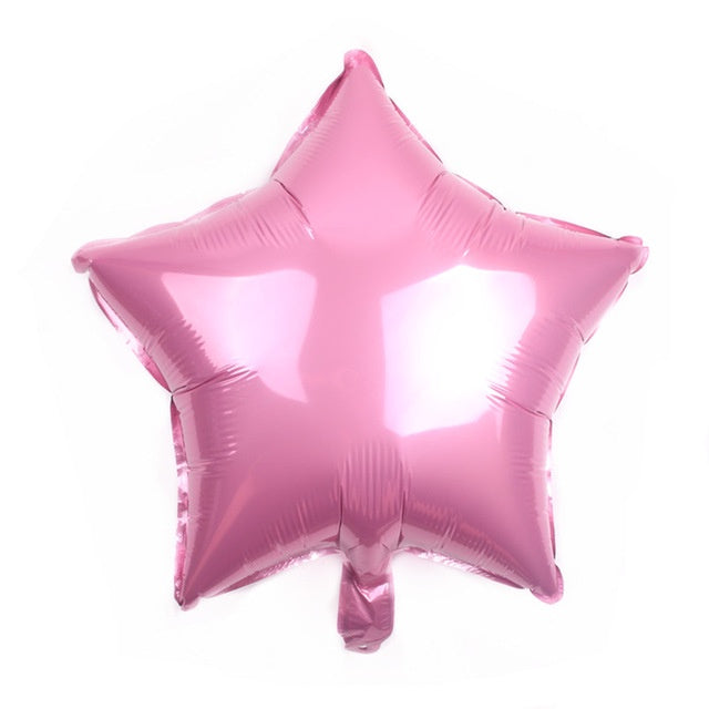 Star Shape Foil Balloon 18 inch / 10 inch