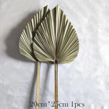 Mini Dried Pampas Bunny Tails Palm Leaf Flower Reed Bouquet