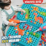 Electric Drill Toy 461pcs Set Preschool & Toddler STEM Toy