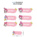 Melody Personalized Name Sticker Set