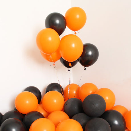 [SG Seller] - Halloween Paper Decorative lantern party fan Latex Balloons