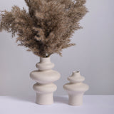 Nordic Spiral Ceramic Vase