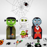 Halloween Monster Candy Packaging Box