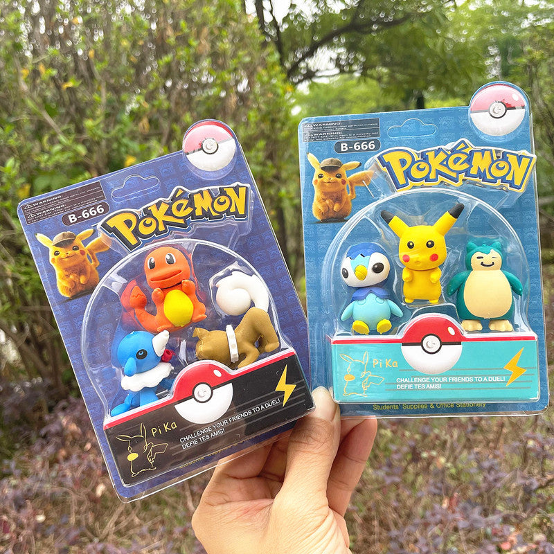 Pokemon Character Erasers