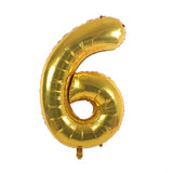 All 32inch Number Balloon No Helium 32 inch Number Balloon