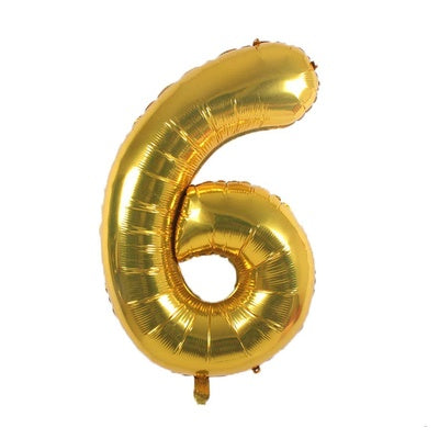All 32inch Number Balloon No Helium 32 inch Number Balloon
