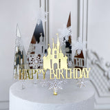 Castle Birthday Cake Topper