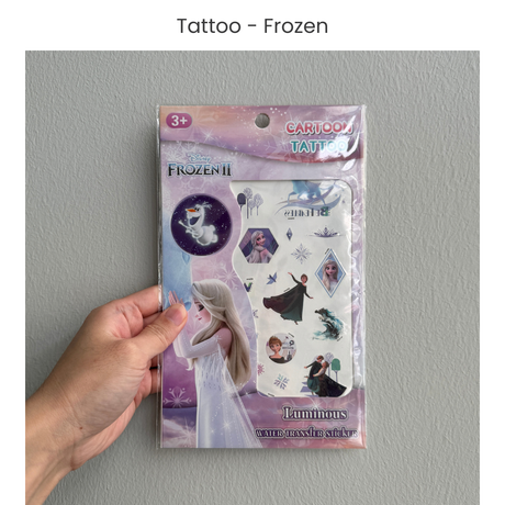 Kids Luminous Tattoo Sticker Pack Princess Dinosaur Super Hero Unicorn Vehicle