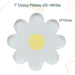 Colorful Rainbow Daisy Disposable Plates Napkins Tableware for Birthday Party