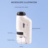 Kids Mini Handheld Portable Microscope