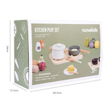 Mini Wooden Cooking Kitchen Play Set