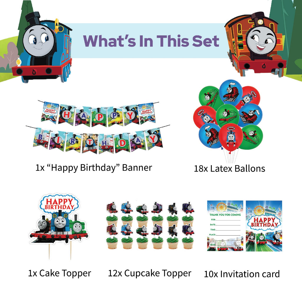 Thomas & Friends Birthday Decoration Pack