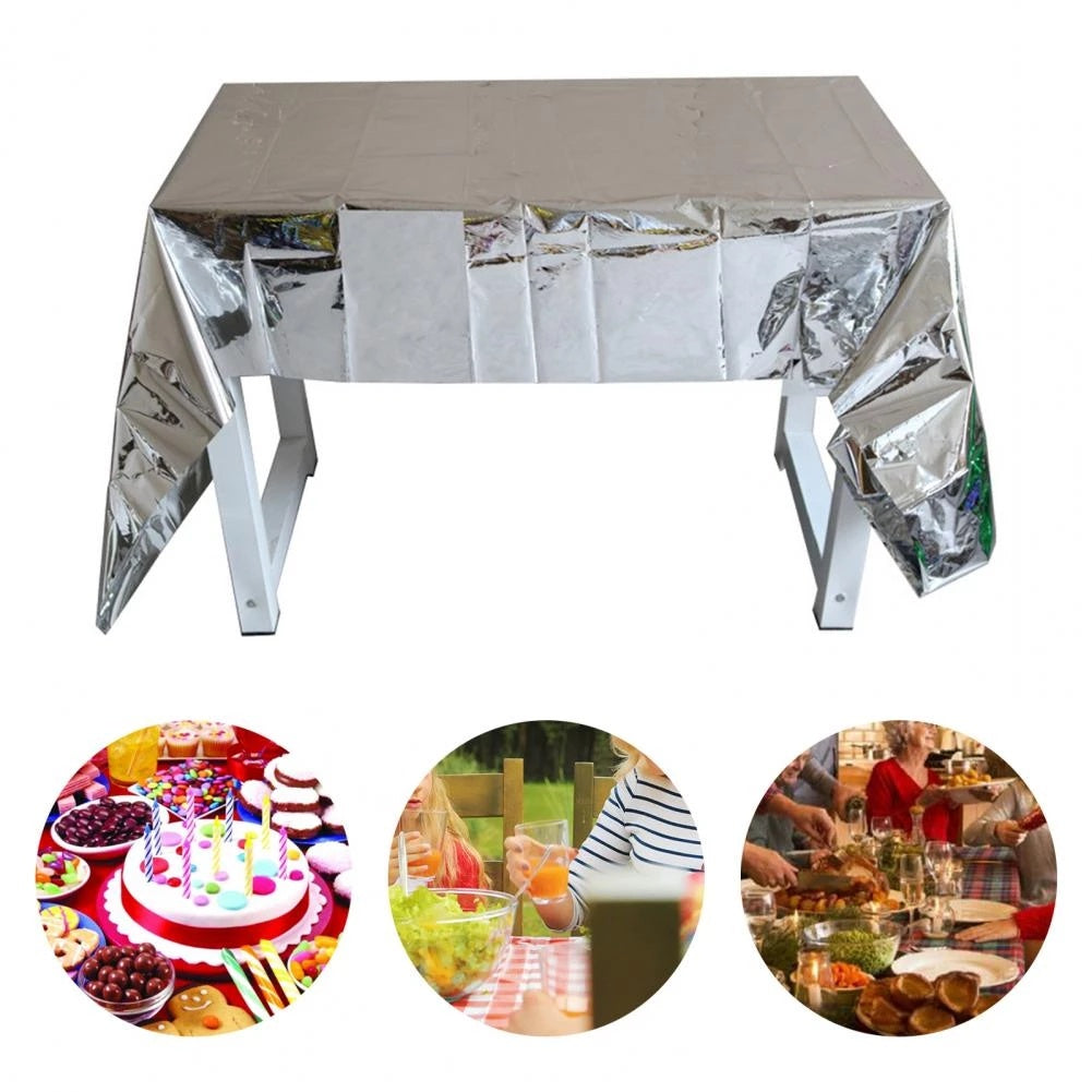 Glossy Shiny Disposable Table Cloth