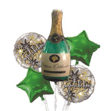 Cheers Foil Balloon Bouquet Set