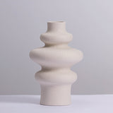 Nordic Spiral Ceramic Vase
