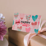Mini Happy Birthday Design Greeting Gift Card