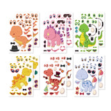 6pcs set DIY Sticker for kids