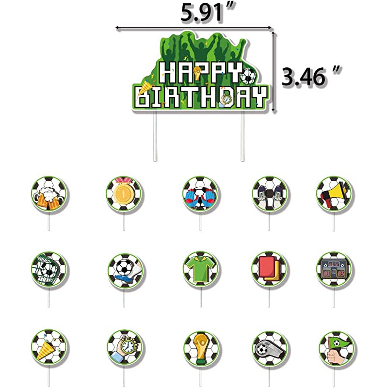 Soccer Balloon Birthday Pack