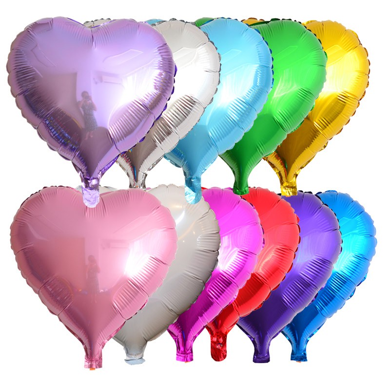 Heart Shape Foil Balloon 18 inch / 10 inch