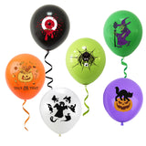 Halloween 6pcs/set Latex Balloons