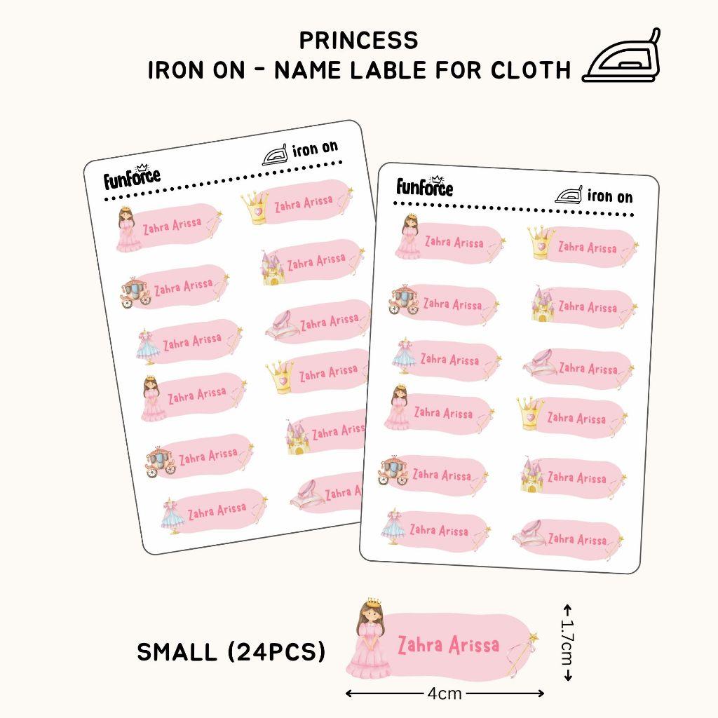 [ Iron on ] Name label